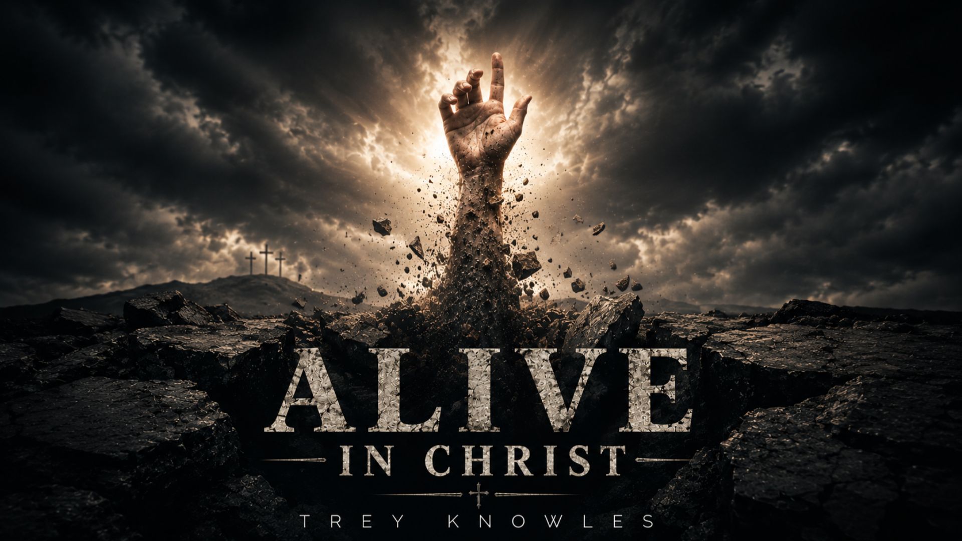 Alive In Christ by Trey Knowles Christian gospel song cover art