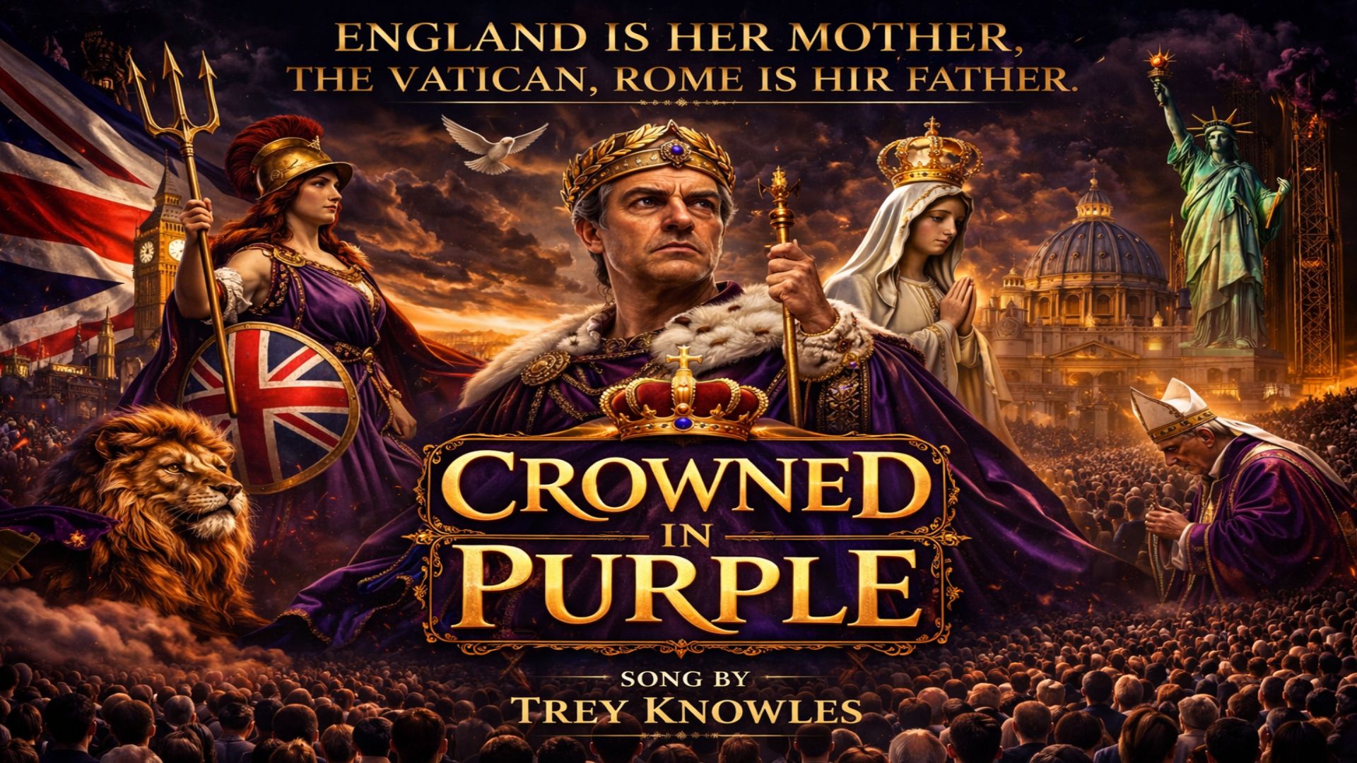 Crowned In Purple by Trey Knowles music cover
