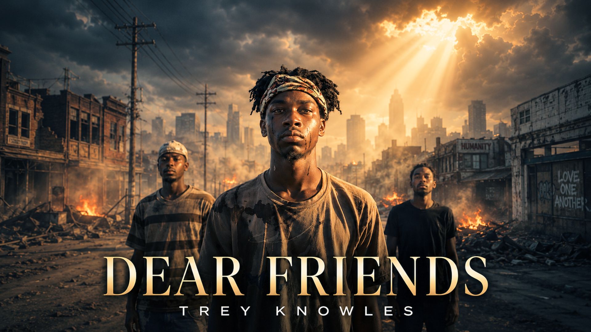 Dear Friends by Trey Knowles Christian spoken-word cover