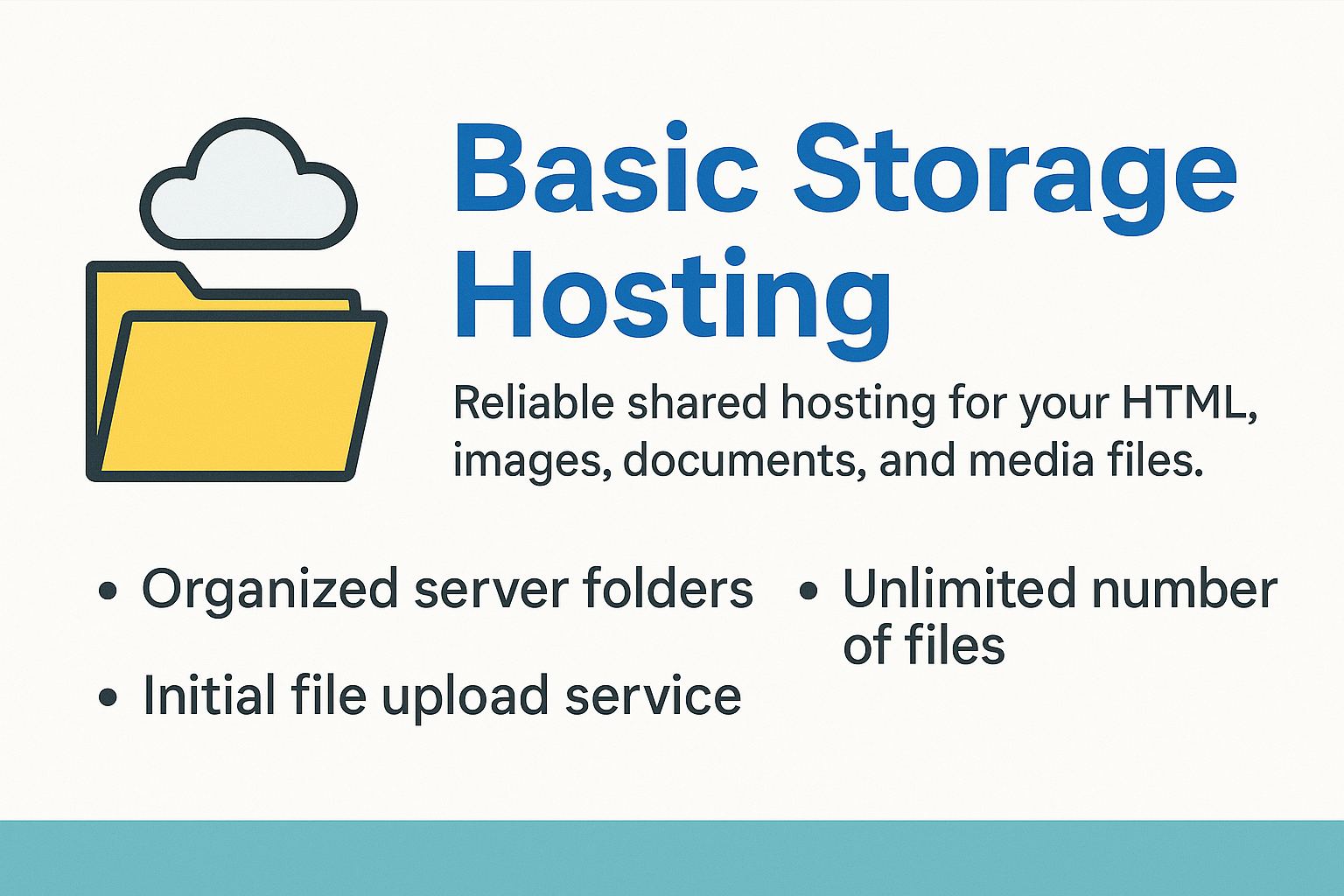 Basic Storage Hosting Banner