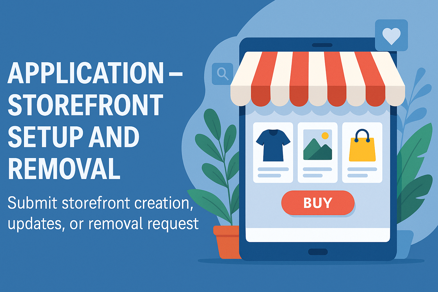 Storefront Setup Banner